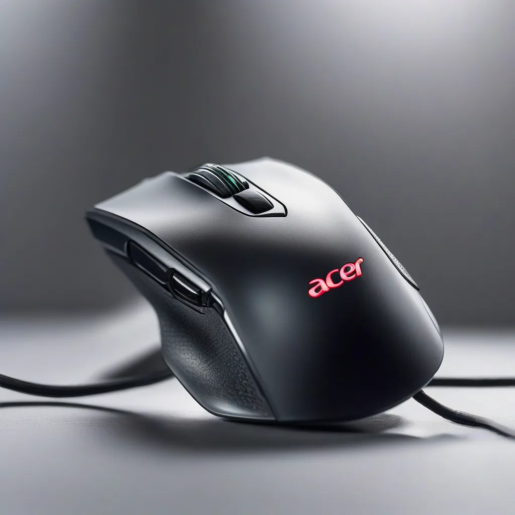 Acer Wired Gaming Mouse Review: 12,800 DPI Performance for $19